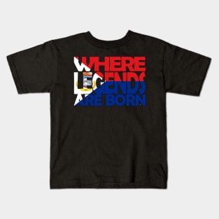 St Maarten - Where Legends Are Born - St Martin - Soca Mode Kids T-Shirt